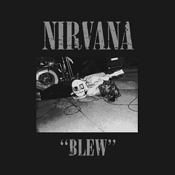 Свитшот хлопковый мужской Nirvana blew, цвет: черный — фото 2