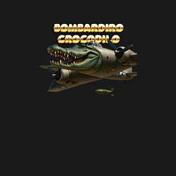 Свитшот хлопковый мужской Bombardino Crocodillo, цвет: черный — фото 2