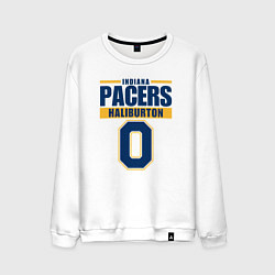 Свитшот хлопковый мужской Haliberton - Pacers, цвет: белый