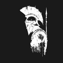 Свитшот хлопковый мужской Один из 300 спартанцев, цвет: черный — фото 2