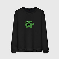Свитшот хлопковый мужской Kriper MeatBoy, цвет: черный