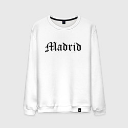 Мужской свитшот Madrid is the capital of Spain