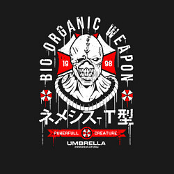 Свитшот хлопковый мужской Биологическое оружие Амбреллы, цвет: черный — фото 2