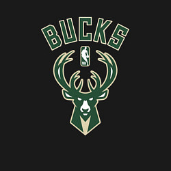 Свитшот хлопковый мужской Милуоки Бакс - команда НБА, цвет: черный — фото 2