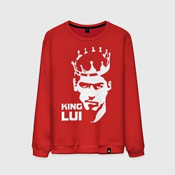 Свитшот хлопковый мужской King Lui Suarez, цвет: красный