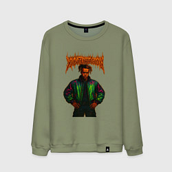 Мужской свитшот XXXTentacion в стиле хардкор