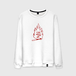 Мужской свитшот Fire Walk With Me