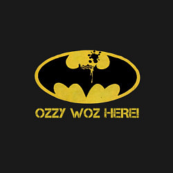 Свитшот хлопковый мужской Оззи был здесь прикол, цвет: черный — фото 2