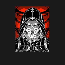 Свитшот хлопковый мужской Mortal kombat warrior - Mortal Kombat, цвет: черный — фото 2