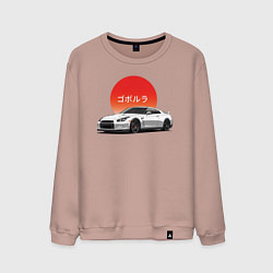Мужской свитшот Godzilla - Nissan GTR