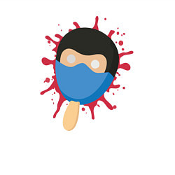 Свитшот хлопковый мужской Sub-zero ice cream, цвет: белый — фото 2