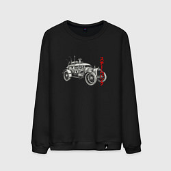 Мужской свитшот Автомобиль стимпанк