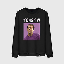 Свитшот хлопковый мужской Toasty - Mortal Kombat, цвет: черный