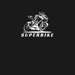 Свитшот хлопковый мужской Superbike, цвет: черный — фото 2