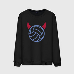Мужской свитшот Volleyball devil