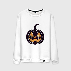 Мужской свитшот Тыква Джек фонарь Хэллоуин