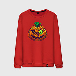 Мужской свитшот Тыква на хэллоуин