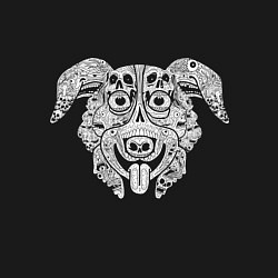 Свитшот хлопковый мужской Мистер Пиклз face, цвет: черный — фото 2