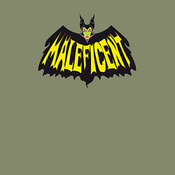 Свитшот хлопковый мужской Maleficent Batman, цвет: авокадо — фото 2