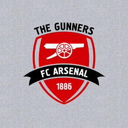 Свитшот хлопковый мужской FC Arsenal: The Gunners, цвет: меланж — фото 2