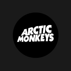 Свитшот хлопковый мужской Arctic Monkeys Round, цвет: черный — фото 2