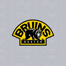 Свитшот хлопковый мужской HC Boston Bruins Label, цвет: меланж — фото 2