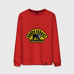 Свитшот хлопковый мужской HC Boston Bruins Label, цвет: красный