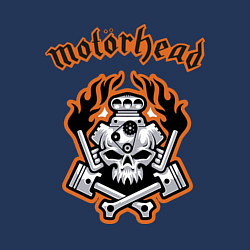 Свитшот хлопковый мужской Motorhead, цвет: тёмно-синий — фото 2