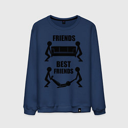 Мужской свитшот Best friends