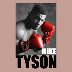 Свитшот хлопковый мужской Mike Tyson, цвет: пыльно-розовый — фото 2