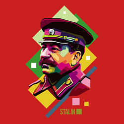 Свитшот хлопковый мужской Stalin Art, цвет: красный — фото 2