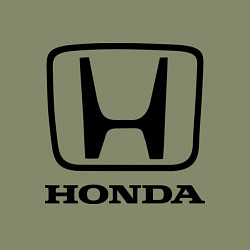 Свитшот хлопковый мужской Honda logo, цвет: авокадо — фото 2