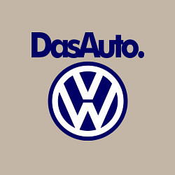Свитшот хлопковый мужской Volkswagen Das Auto, цвет: миндальный — фото 2