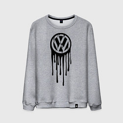 Свитшот хлопковый мужской Volkswagen, цвет: меланж