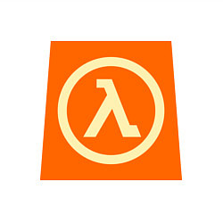 Свитшот хлопковый мужской Half-Life, цвет: белый — фото 2