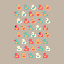 Свитшот хлопковый мужской Утки, цвет: миндальный — фото 2