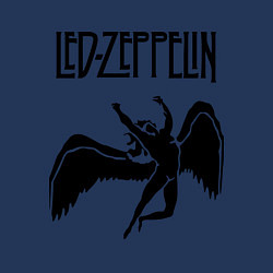 Свитшот хлопковый мужской Led Zeppelin Swan, цвет: тёмно-синий — фото 2