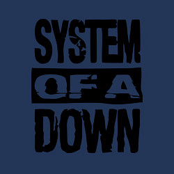 Свитшот хлопковый мужской System Of A Down, цвет: тёмно-синий — фото 2