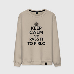 Мужской свитшот Keep Calm & Pass It To Pirlo