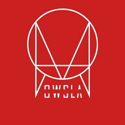 Свитшот хлопковый мужской OWSLA, цвет: красный — фото 2