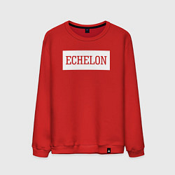 Свитшот хлопковый мужской 30 STM: Echelon, цвет: красный
