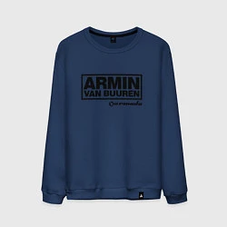 Свитшот хлопковый мужской Armin van Buuren, цвет: тёмно-синий