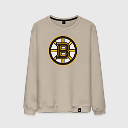 Свитшот хлопковый мужской Boston Bruins, цвет: миндальный