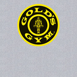 Свитшот хлопковый мужской Gold's Gym, цвет: меланж — фото 2