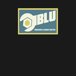 Свитшот хлопковый мужской BLU, цвет: черный — фото 2