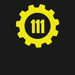 Свитшот хлопковый мужской Vault 111, цвет: черный — фото 2