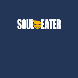 Свитшот хлопковый мужской Soul Eater: White, цвет: тёмно-синий — фото 2