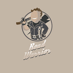 Свитшот хлопковый мужской Fallout: Road Warrior, цвет: миндальный — фото 2