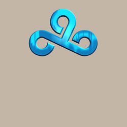 Свитшот хлопковый мужской Cloud9 Foil Металлический эффект, цвет: миндальный — фото 2