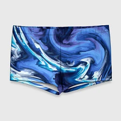Мужские плавки Абстрактные волны, цвет: 3D-принт
